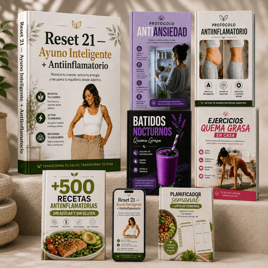 ✦ Reset 21 — Ayuno Inteligente + Antiinflamatorio